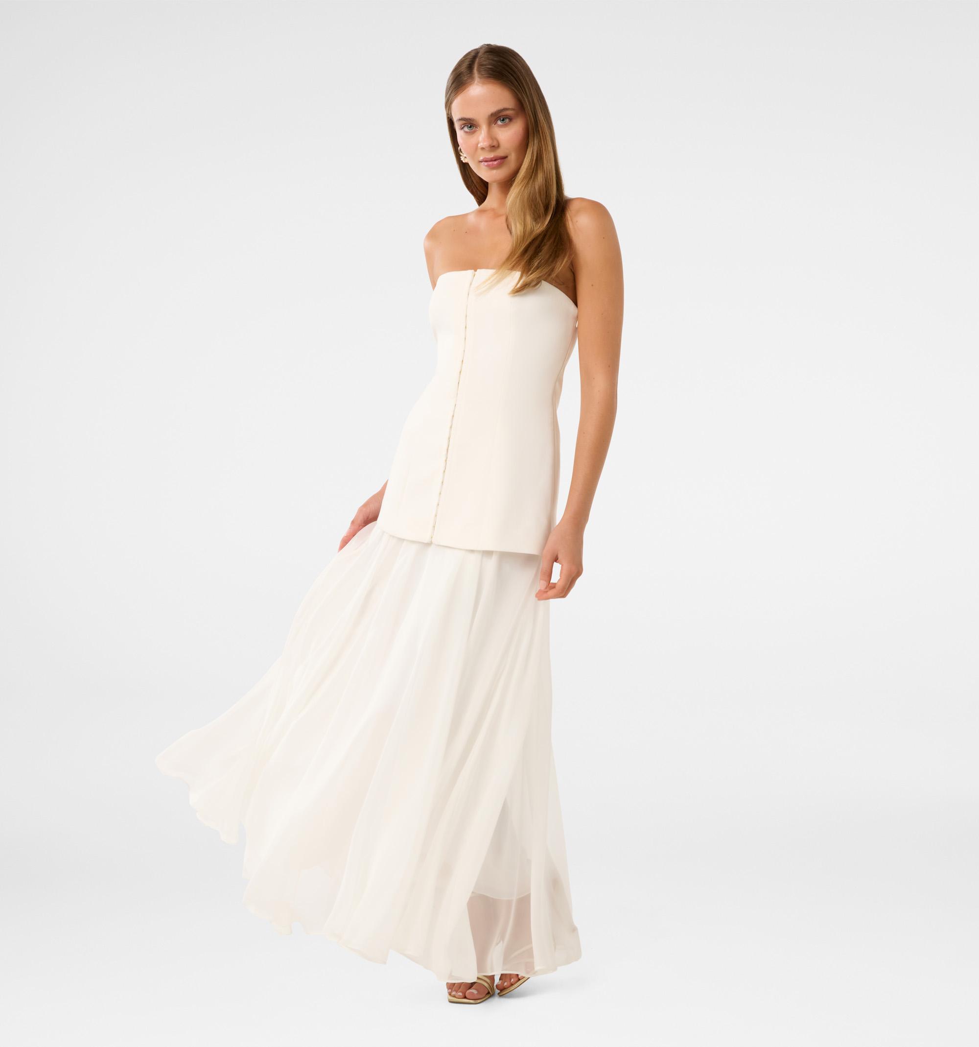 Alexis Hook and Eye Sheer Midi