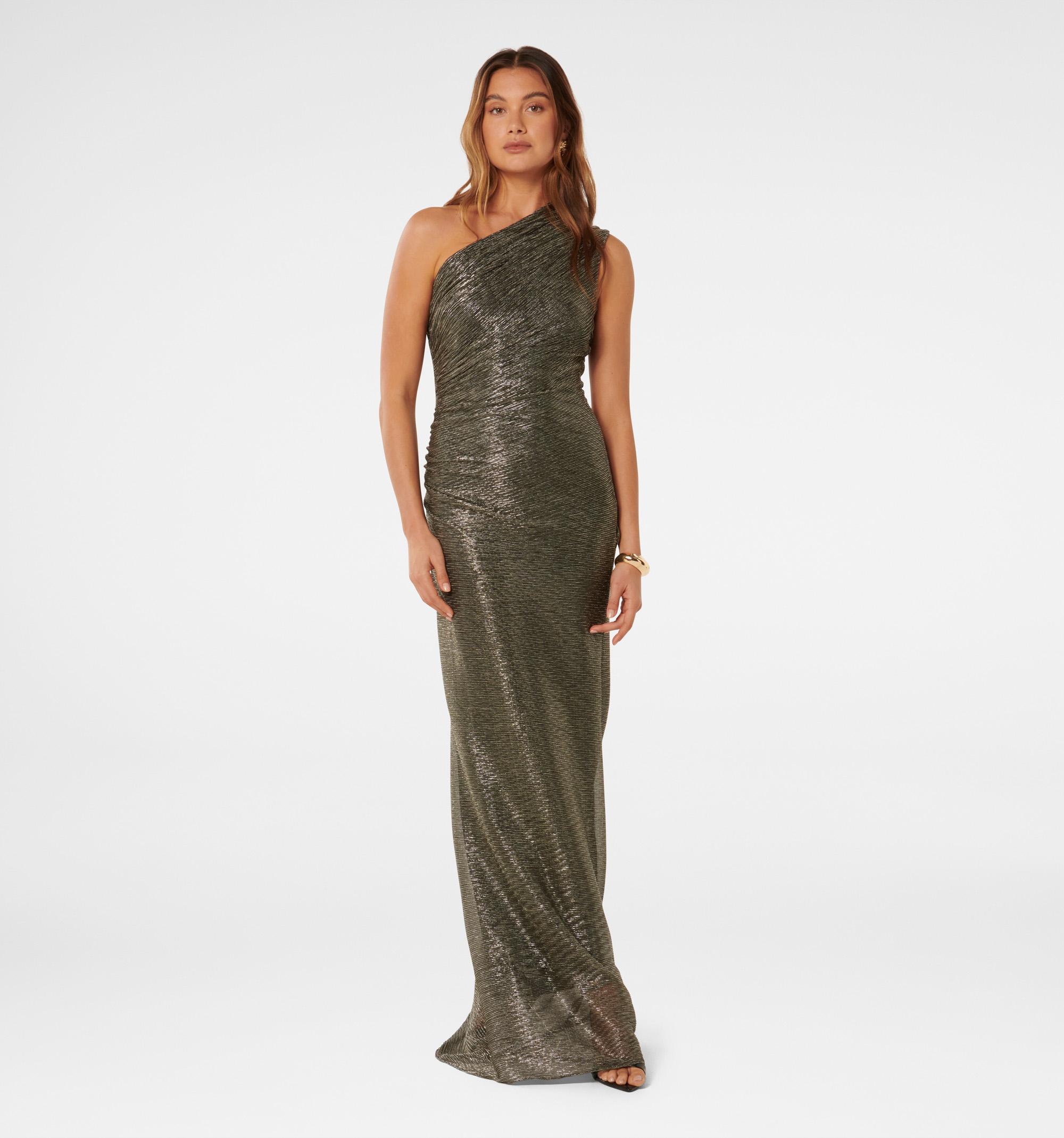 Bridget One Shoulder Plisse Ma