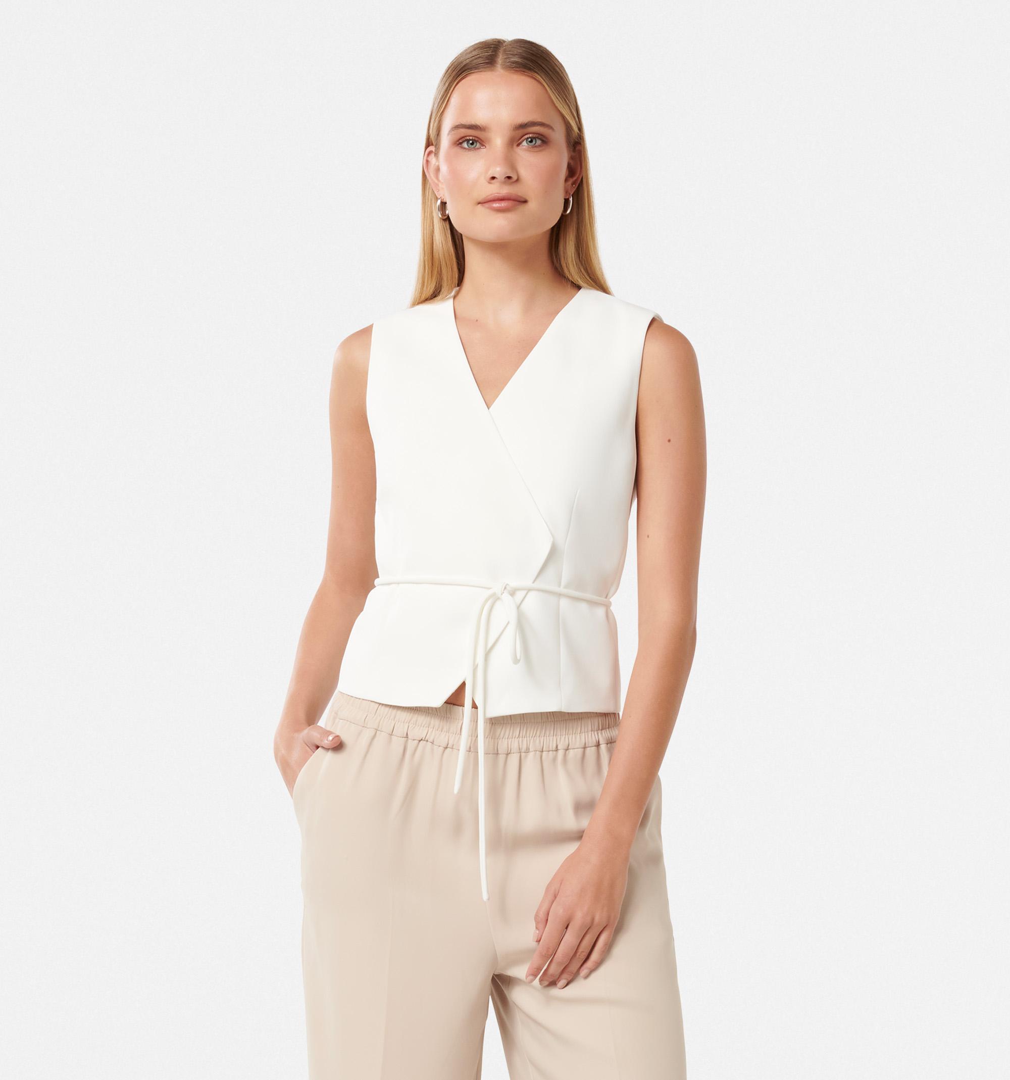 Cari Asymmetrical Waistcoat