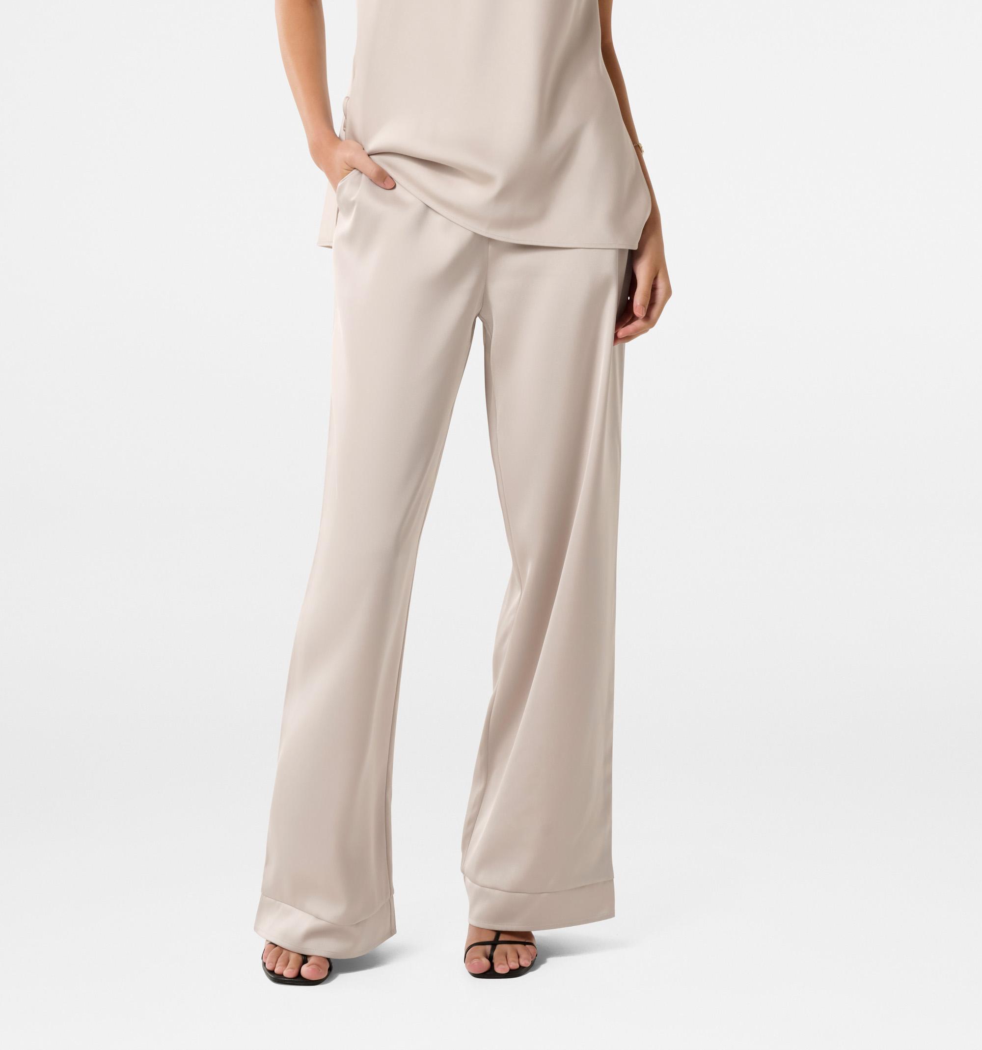 Emila Satin Wide Leg Pant