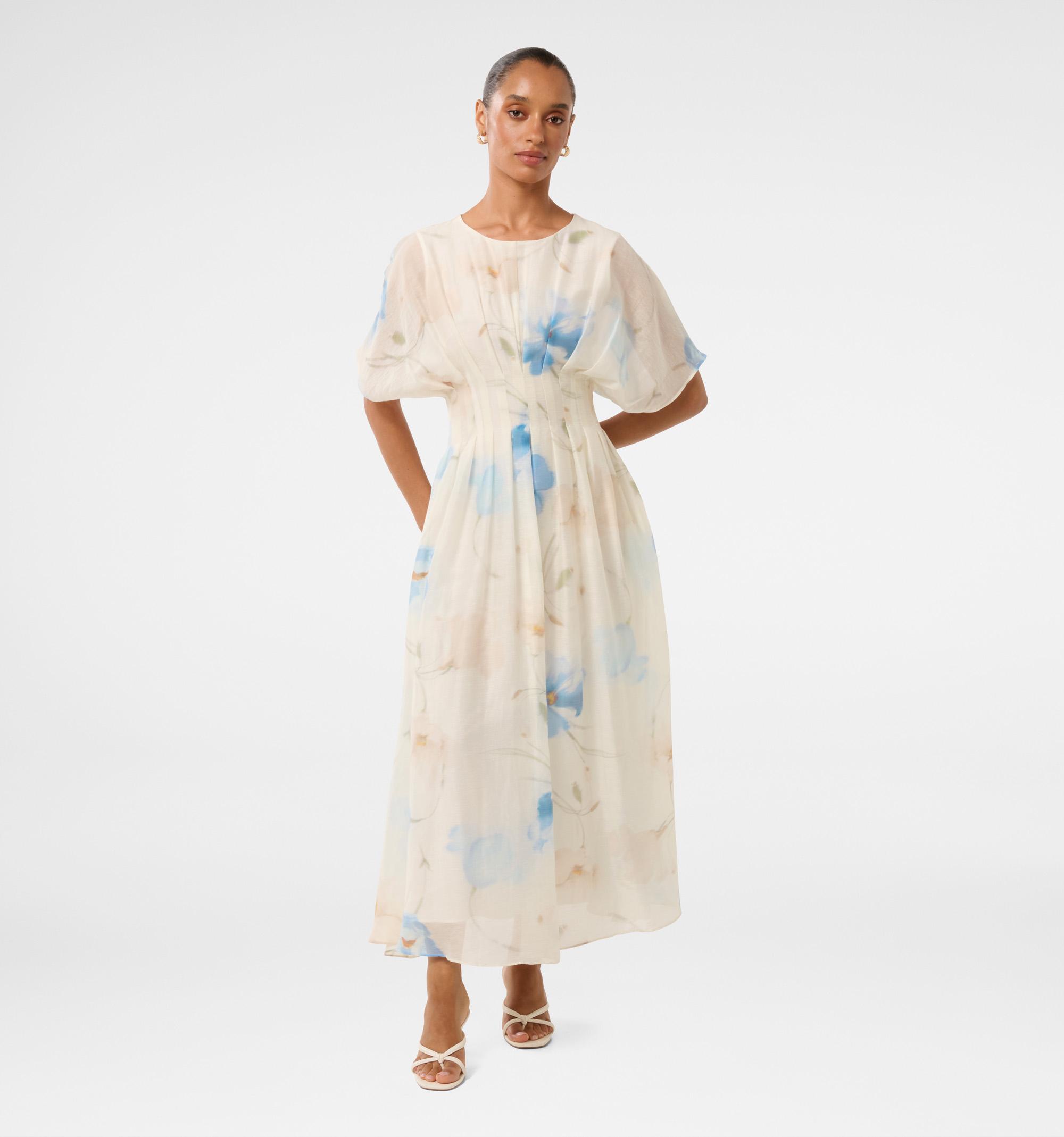 Eve Petite Seam Detail Midi Dr