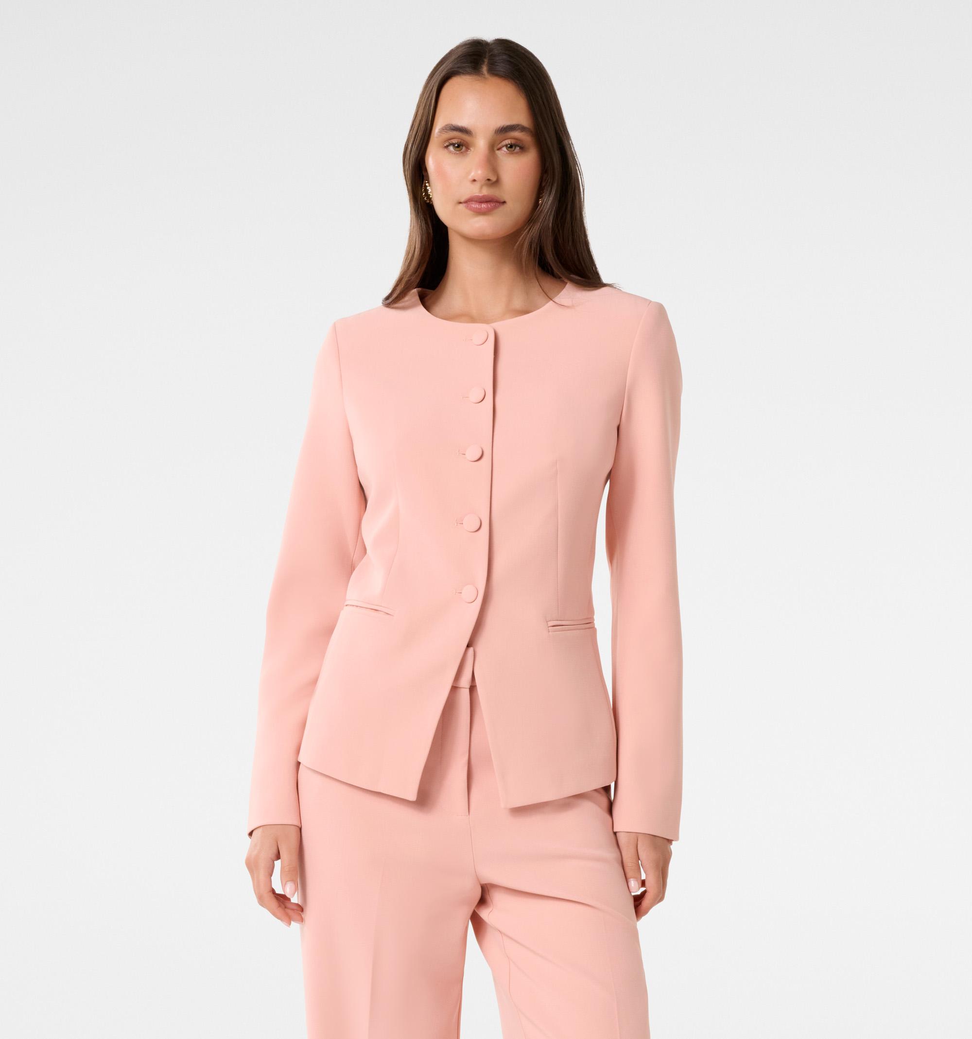 Goldie High Neck Blazer