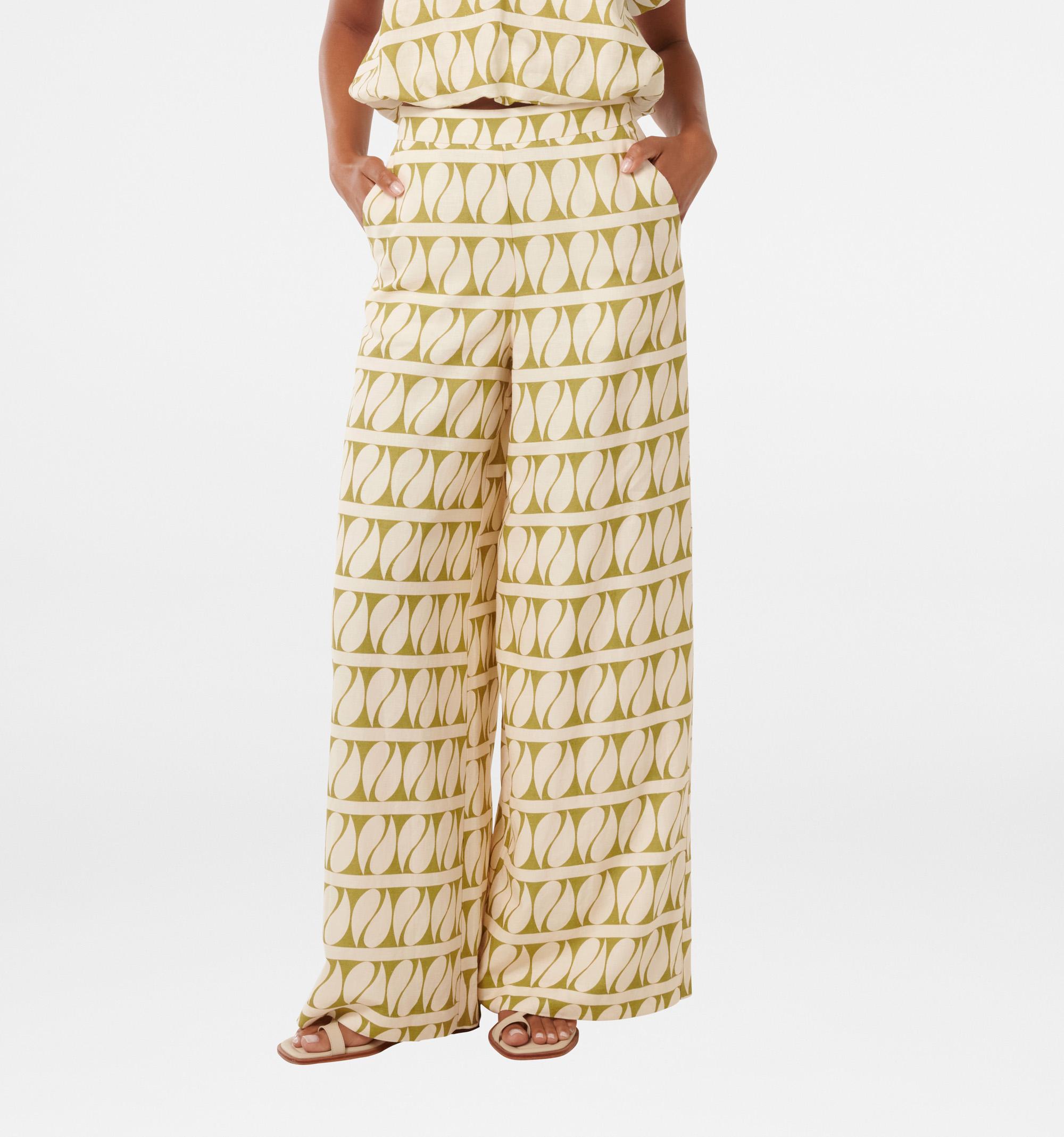 Halle Linen Wide Leg Pant