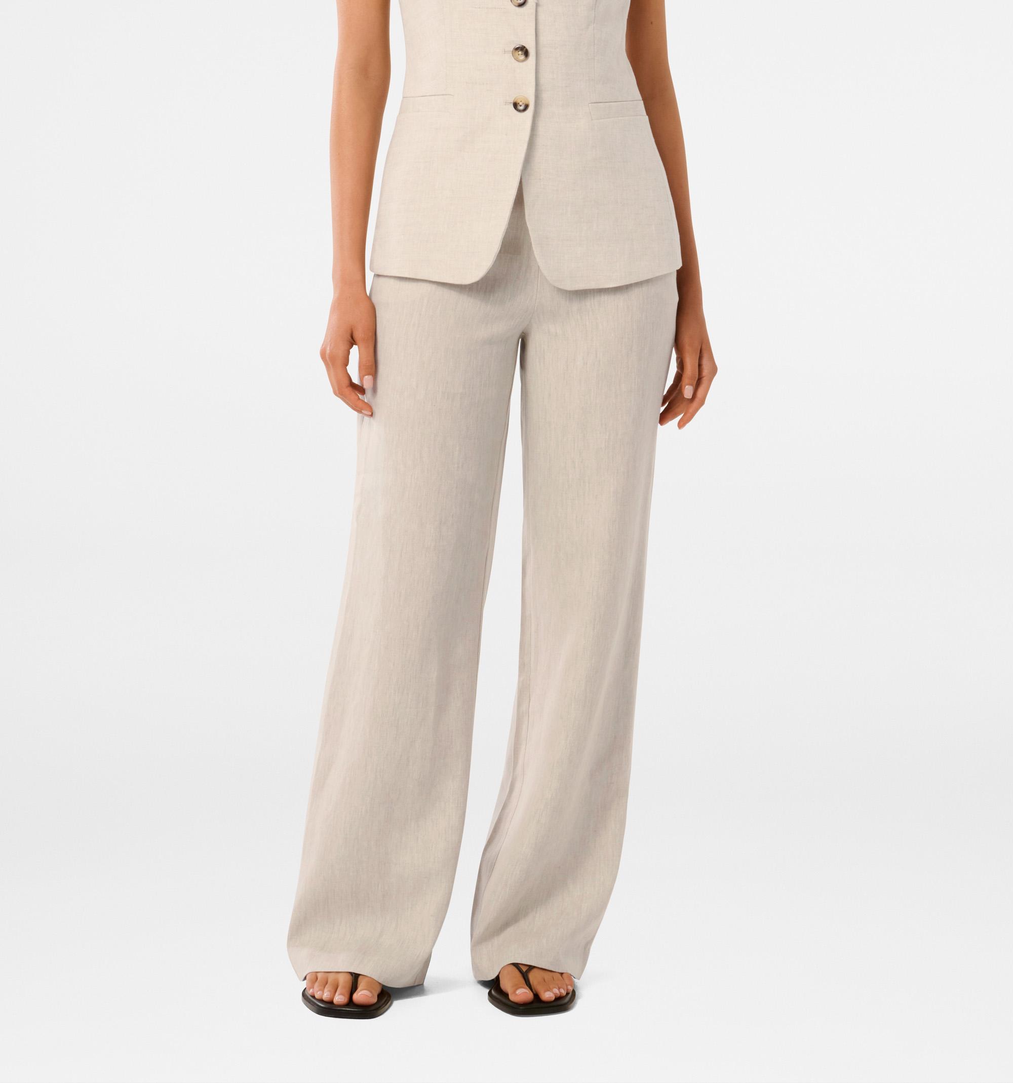 Martha Linen Wide Leg Pant