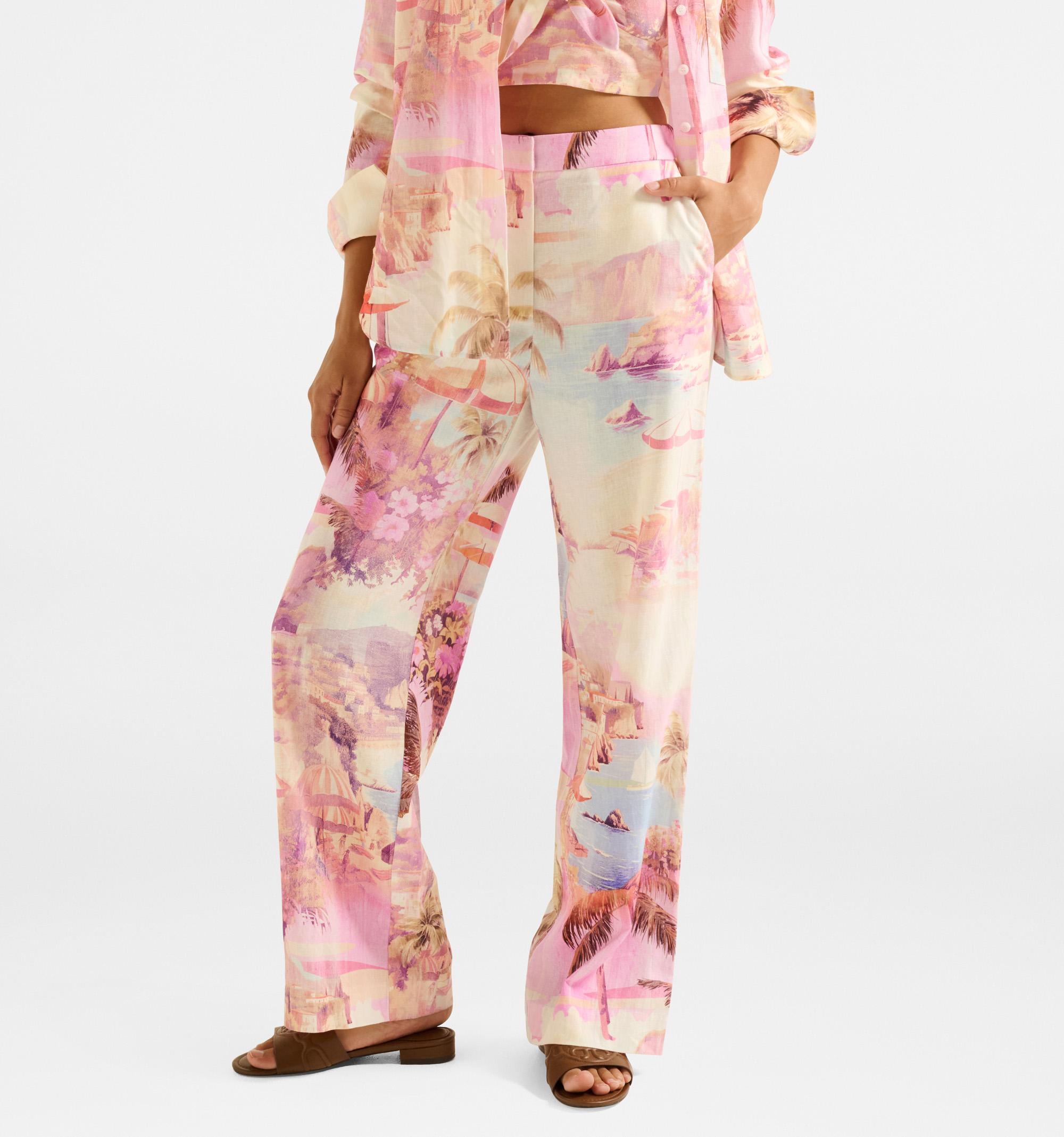 Miley Linen Wide Leg Pant