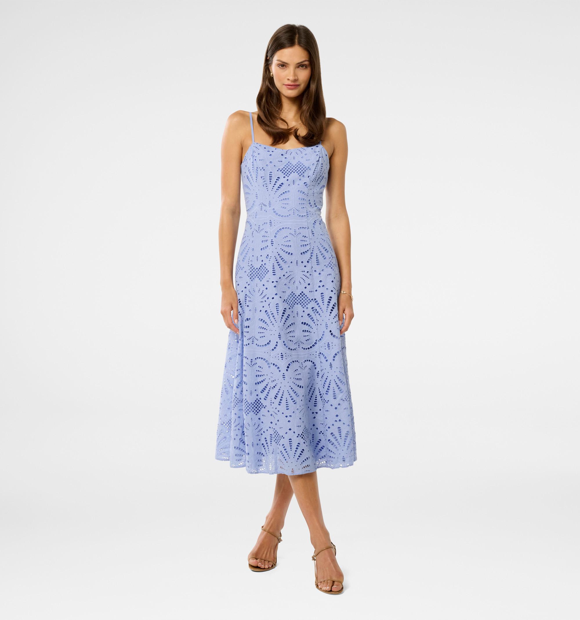 Molly Embroidered Midi Dress