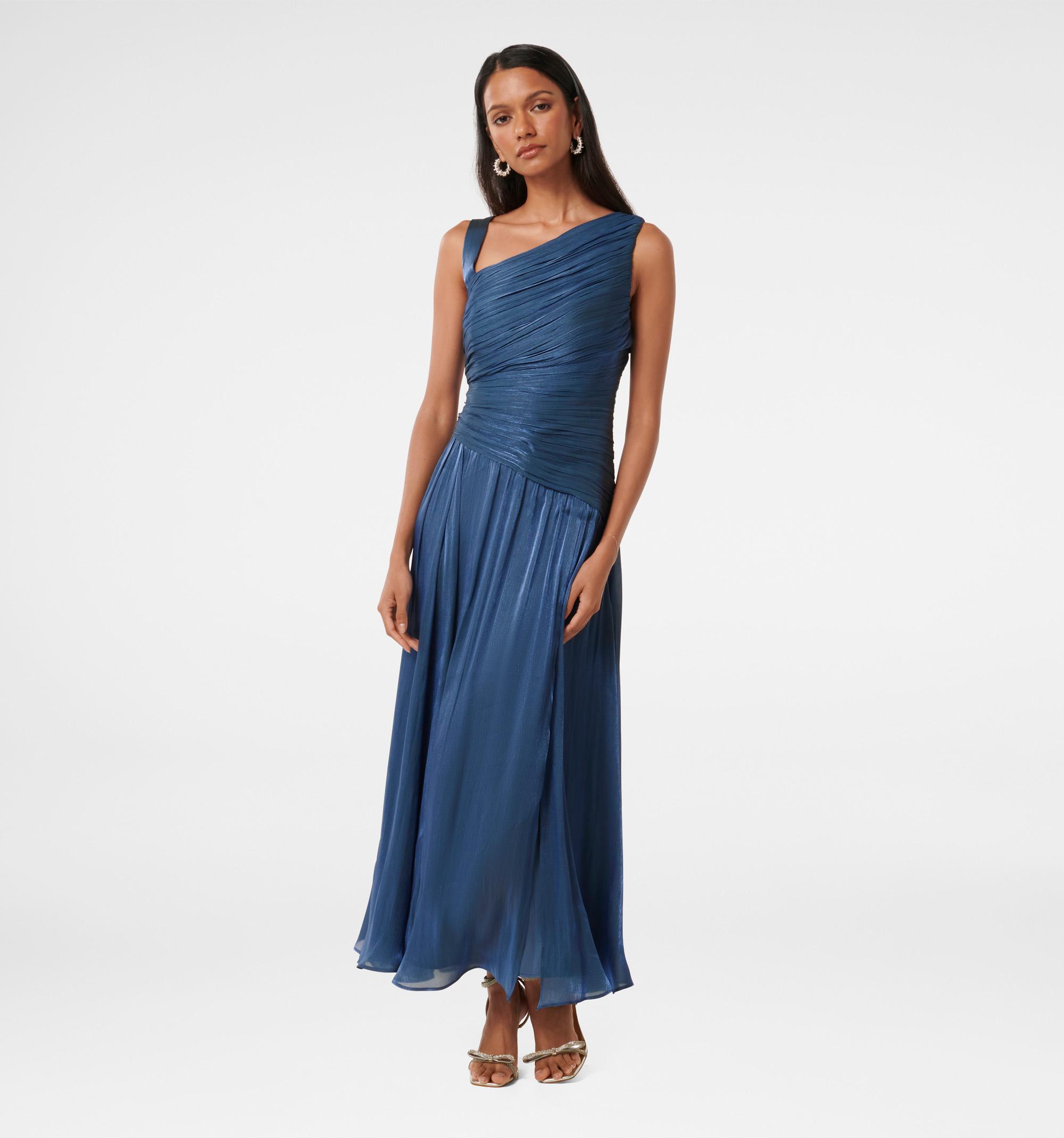 Nya Petite Metallic Asym Maxi