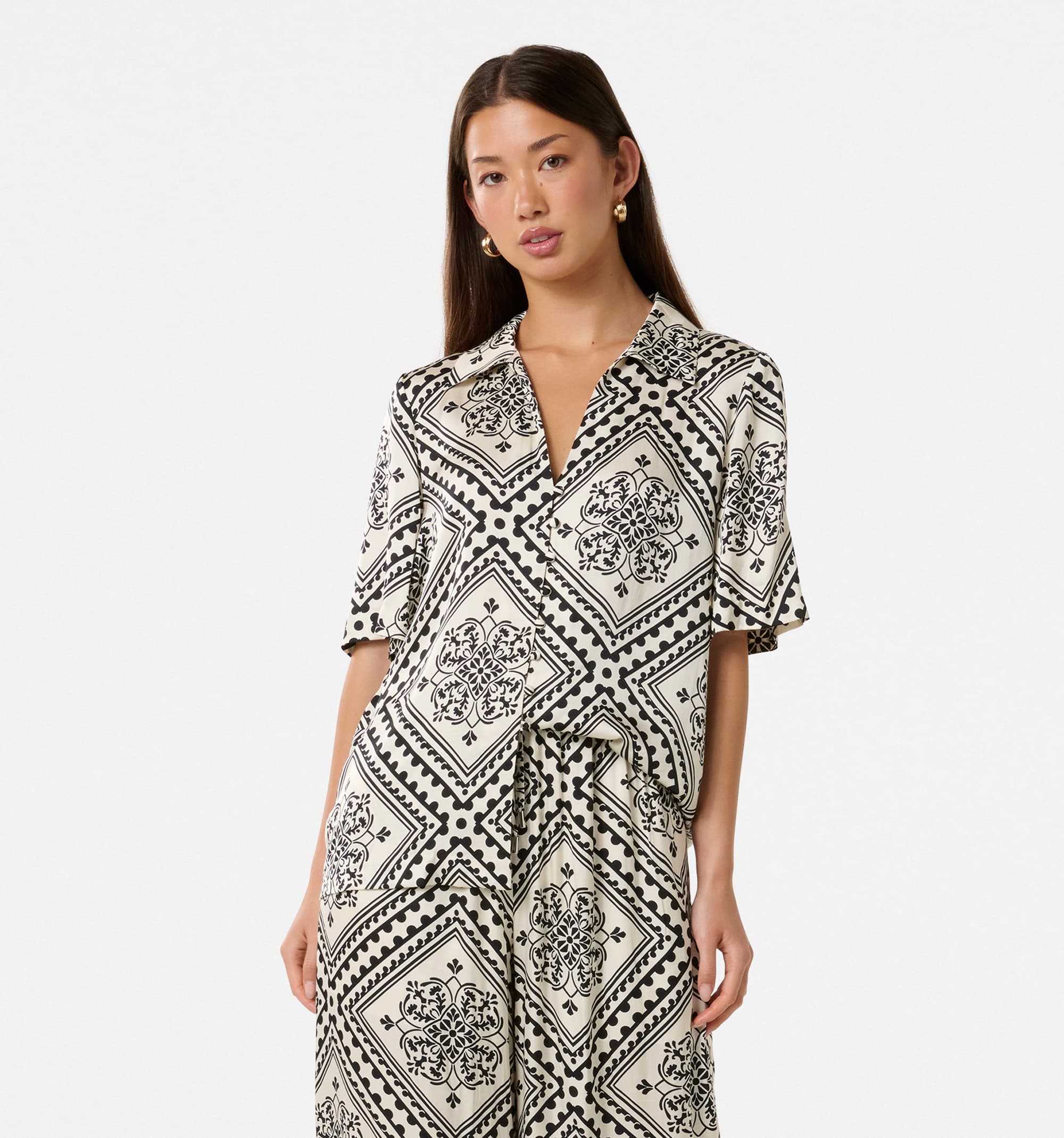 Phoebe Button Front Shirt