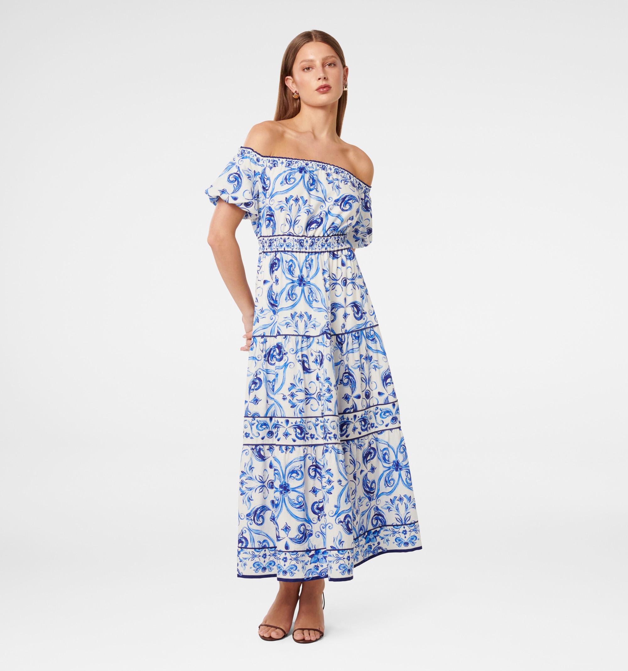 Ravenna Off Shoulder Tiered Mi