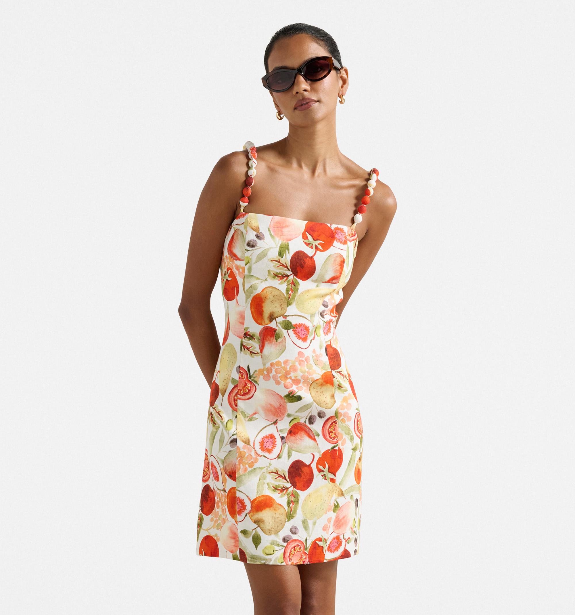 Sasha Petite Strappy Printed M