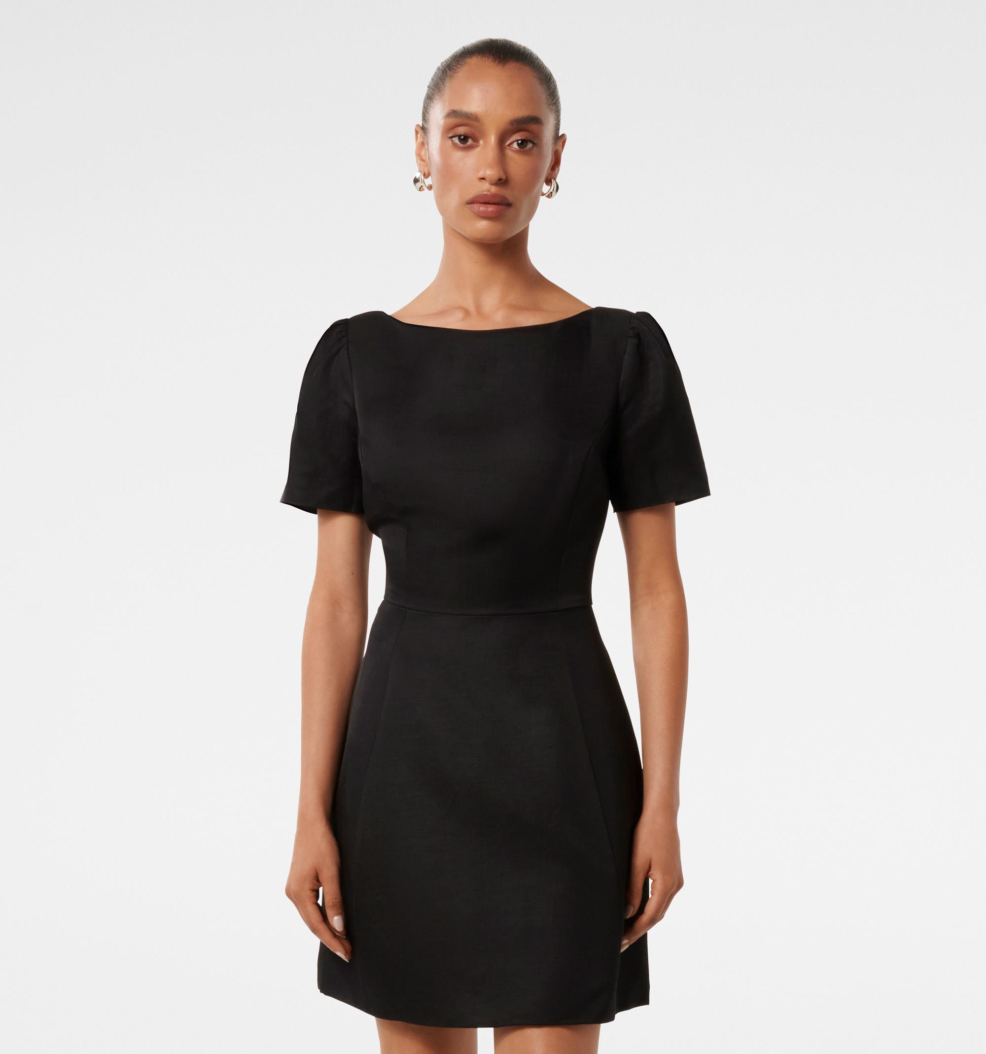 Simone Petite Bow Back Mini Dr