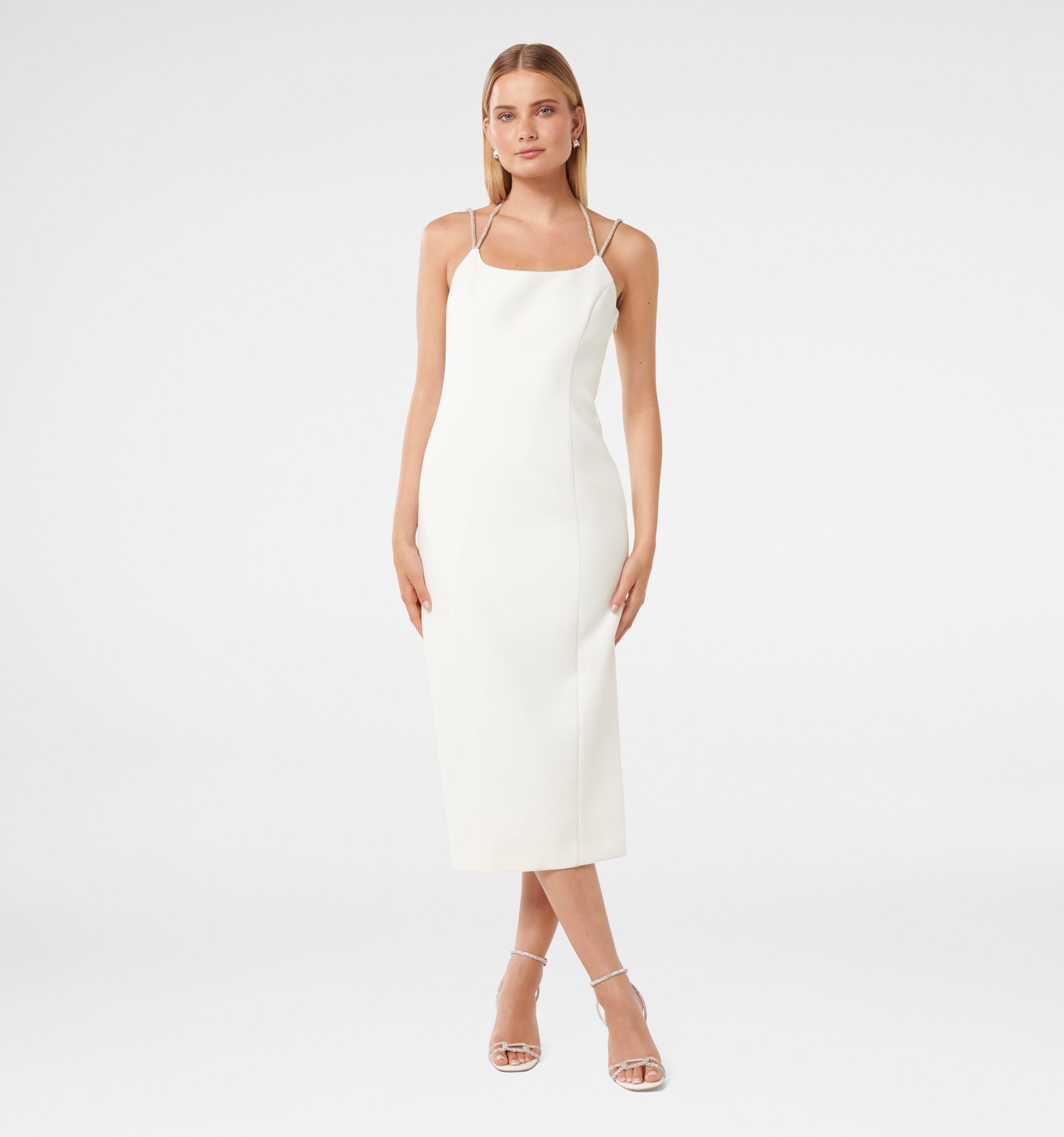 Tanaya Diamante Midi Dress