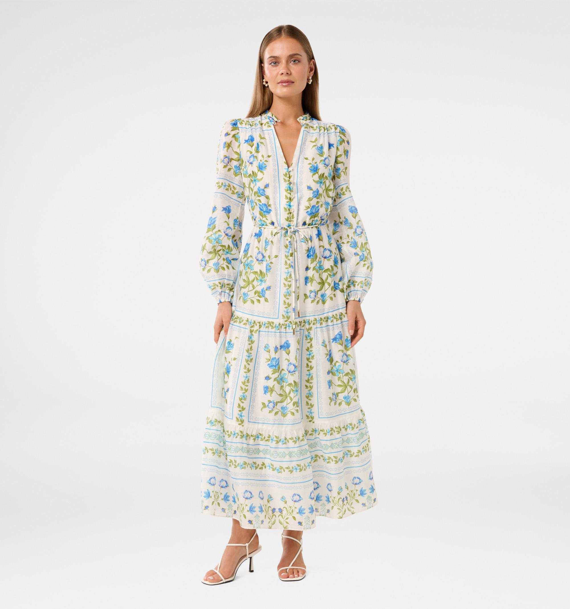 Tara Printed Midi Dress