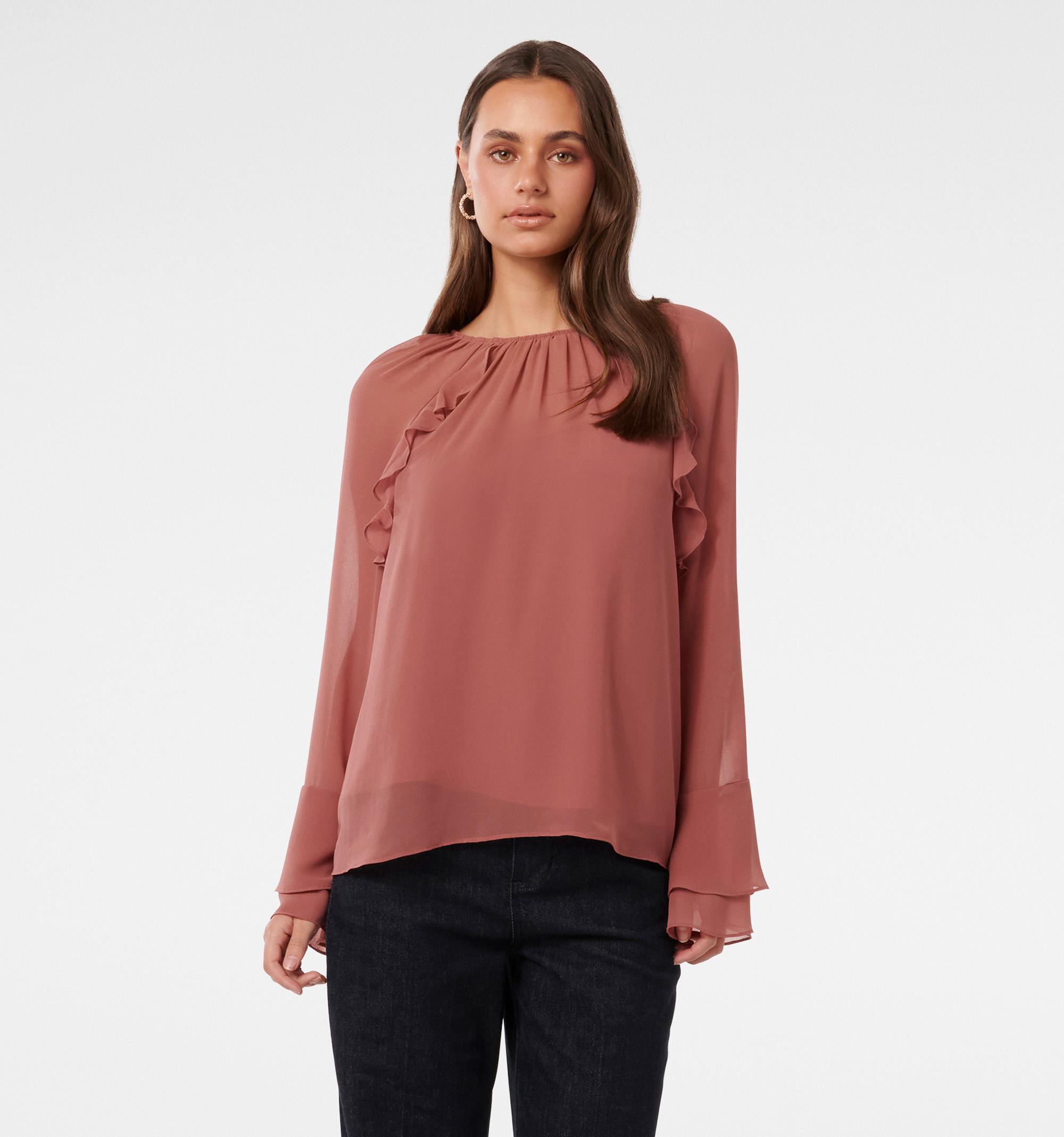 Tori Ruffle Blouse