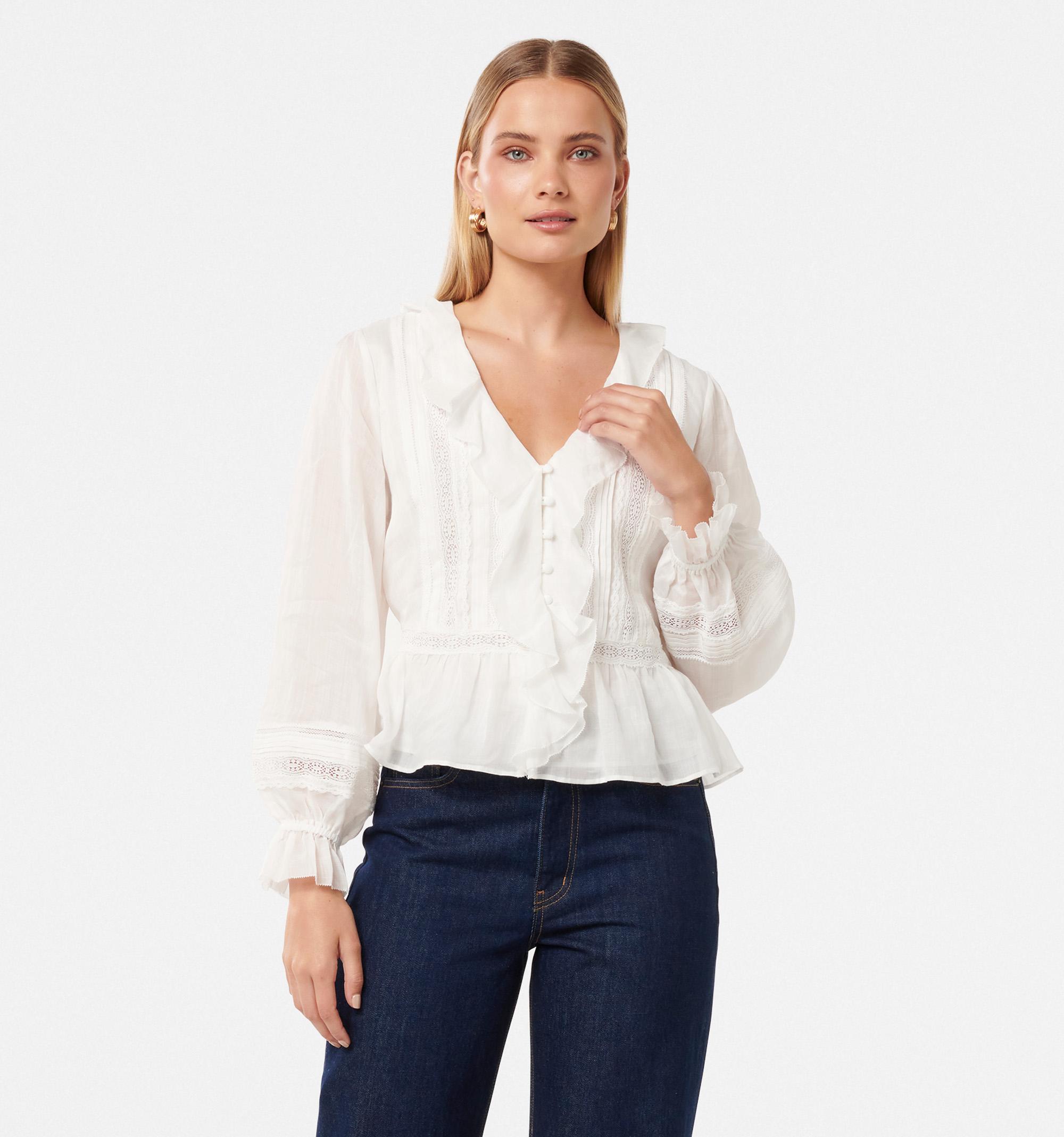 Tully Trimmed Blouse